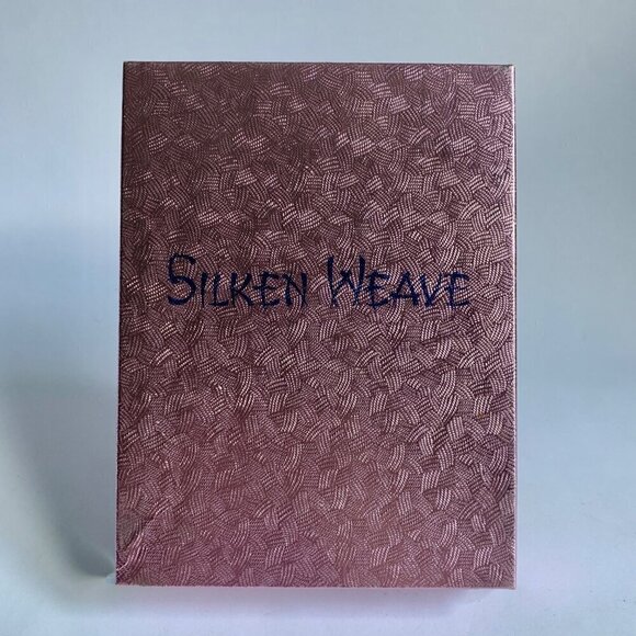 Silken Weave Vintage Stationary Paper & Envelopes with Original Box - Picture 1 of 7